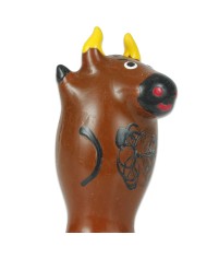 CONDOMERIE PRESERVATIVO DECORATIVO PINTADO A MANO TORO MODELO 1