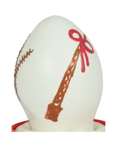 CONDOMERIE PRESERVATIVO DECORATIVO PINTADO A MANO HUEVO DE PASCUA BLANCO