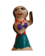 CONDOMERIE PRESERVATIVO DECORATIVO PINTADO A MANO CHICA HULA