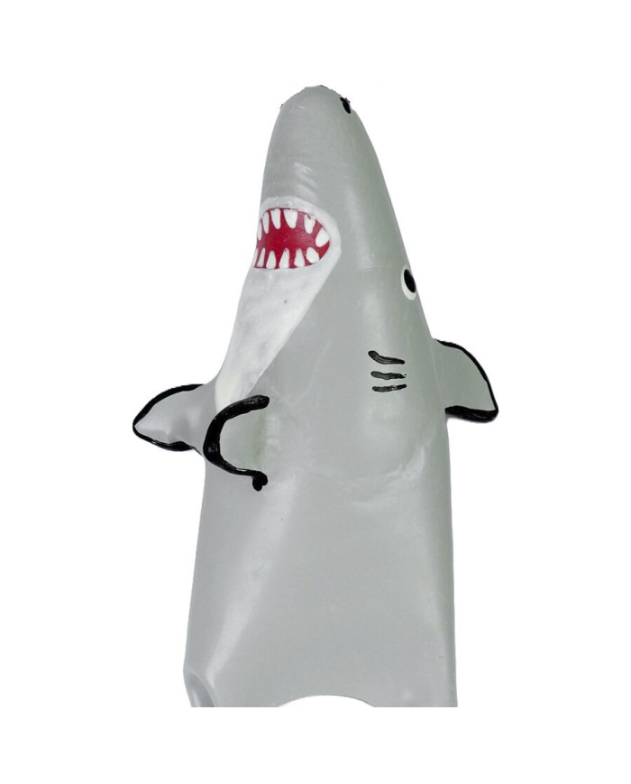 CONDOMERIE PRESERVATIVO DECORATIVO PINTADO A MANO TIBURON MODELO XL