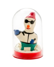 CONDOMERIE PRESERVATIVO DECORATIVO PINTADO A MANO SNOWBOARD XL