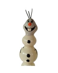 CONDOMERIE PRESERVATIVO DECORATIVO PINTADO A MANO LINDO MUNECO DE NIEVE XL