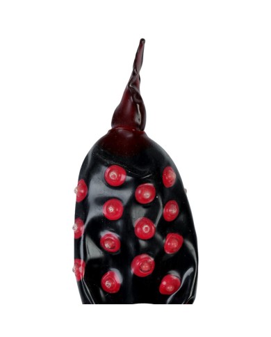 CONDOMERIE PRESERVATIVO DECORATIVO PINTADO A MANO FAQUIR NEGRO XL