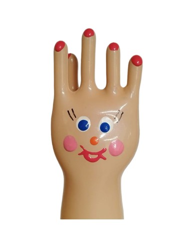 CONDOMERIE PRESERVATIVO DECORATIVO PINTADO A MANO GRAN MANO FELIZ XL
