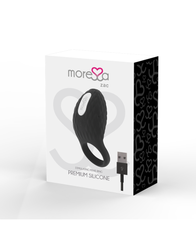 MORESSA ZAC ANILLO VIBRADOR RECARGABLE PREMIUM MORESSA ZAC ANILLO VIBRADOR RECARGABLE PREMIUM