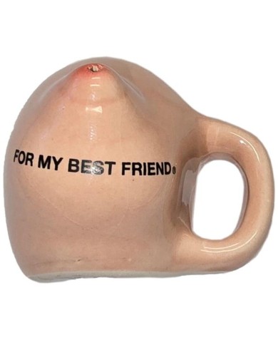 DIABLO PICANTE IMAN DE 1 PECHO EN TAZA CERAMICA FOR MY BEST FRIEND