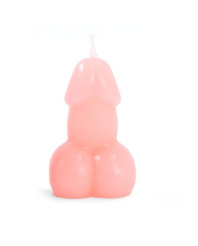 DIABLO PICANTE VELA CON FORMA DE PENE COLOR ROSA