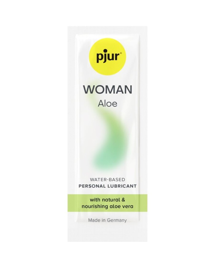 PJUR WOMAN ALOE LUBRICANTE BASE AGUA 2 ML PJUR WOMAN ALOE LUBRICANTE BASE AGUA 2 ML