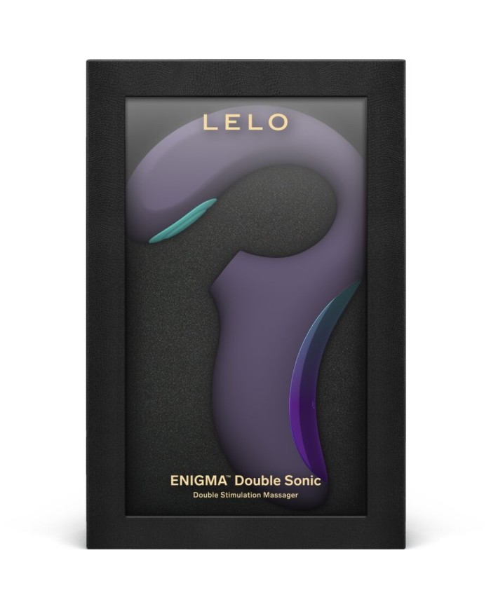LELO ENIGMA DOUBLE SONIC VIBRADOR PUNTO G MORADO