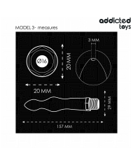 ADDICTED TOYS LIMPIADOR ANAL CON ADAPTADOR UNIVERSAL MODELO 3