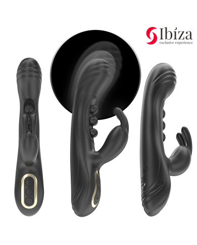 IBIZA VIBRADOR RABBIT PERLAS CON PULSACION