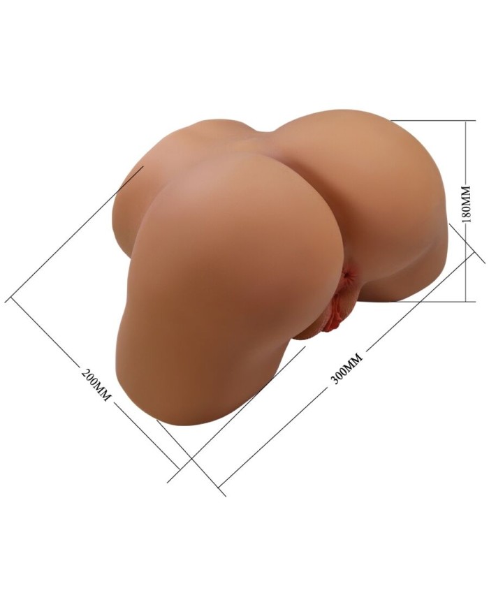 CRAZY BULL GERIANN TRASERO FEMENINO REALISTA VIBRADOR SUCCIONADOR CON SONIDO 55 KG CRAZY BULL GERIANN TRASERO FEMENINO REALISTA VIBRADOR SUCCIONADOR CON SONIDO 55 KG