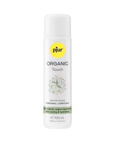 PJUR ORGANIC TOUCH LUBRICANTE HIDRATANTE VEGANO 100 ML PJUR ORGANIC TOUCH LUBRICANTE HIDRATANTE VEGANO 100 ML