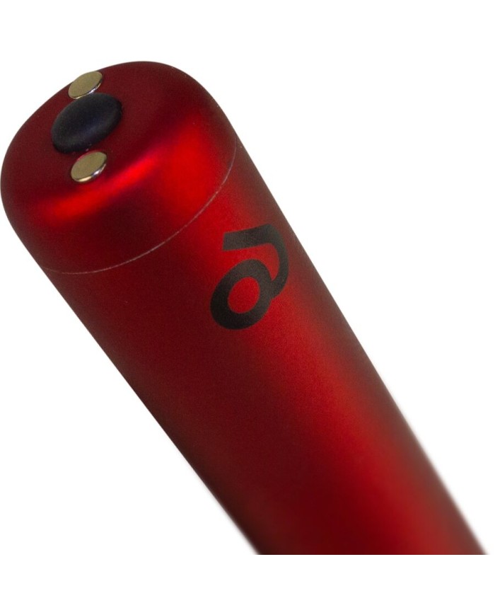 ROCKS OFF BALA VIBRADORA RECARGABLE ROJA