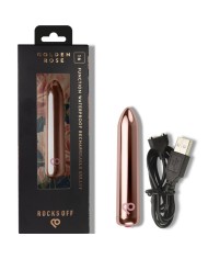 ROCKS OFF BALA VIBRADORA RECARGABLE ROSA