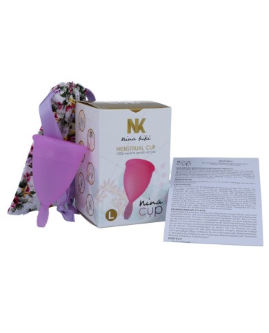 NINA KIKI COPA MENSTRUAL LILA TALLA L NINA KIKI COPA MENSTRUAL LILA TALLA L