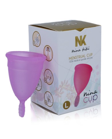 NINA KIKI COPA MENSTRUAL LILA TALLA L NINA KIKI COPA MENSTRUAL LILA TALLA L