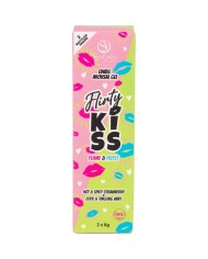 SECRETPLAY FLIRTY KISS GELES CON EFECTOS SEXO ORAL FRESA MENTA 2 x 8 GR