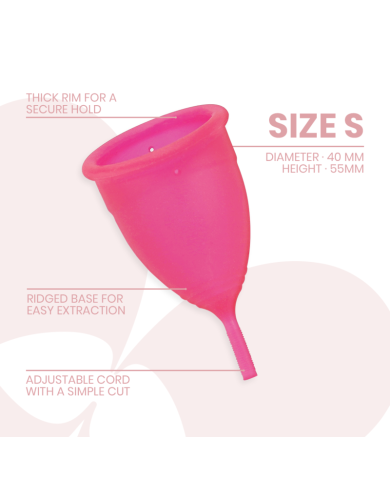 INTIMICHIC COPA MENSTRUAL SILICONA MEDICA TALLA S INTIMICHIC COPA MENSTRUAL SILICONA MEDICA TALLA S