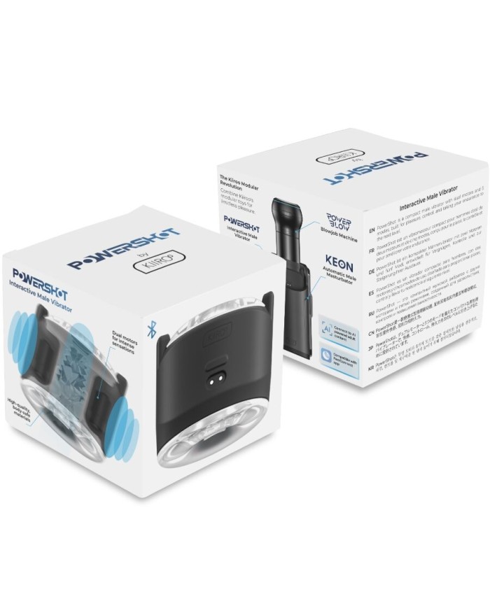 KIIROO POWERSHOT VIBRADOR MASCULINO DE BOLSILLO