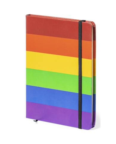 PRIDE BLOC DE NOTAS 15 x 21 BANDERA LGBT