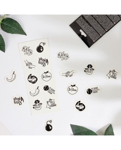 SECRET PLAY SET DE 10 TATTOOS TEMPORALES SPICY COLLECTION