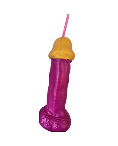 DIABLO PICANTE VASO PENE PLSTICO FUCSIA
