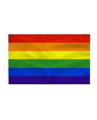 PRIDE BANDERA ARCOIRIS 90 X 150 CM