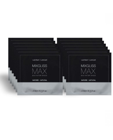 MIXGLISS MAX LUBRICANTE DILATADOR ANAL PACK 12 MONODOSIS 4ML MIXGLISS MAX LUBRICANTE DILATADOR ANAL PACK 12 MONODOSIS 4ML