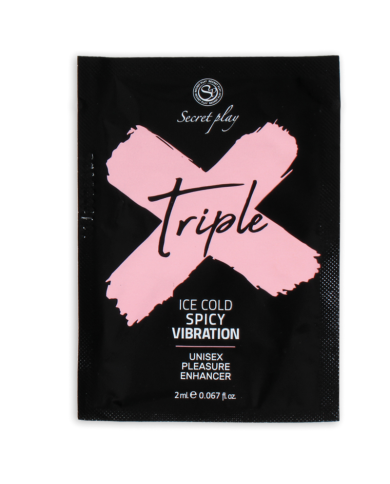 SECRETPLAY MONODOSIS TRIPLE X INTENSIFICADOR PLACER SECRETPLAY MONODOSIS TRIPLE X INTENSIFICADOR PLACER