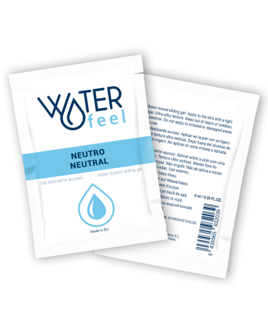 WATERFEEL GEL DESLIZANTE BASE AGUA NEUTRO 6 ML WATERFEEL GEL DESLIZANTE BASE AGUA NEUTRO 6 ML