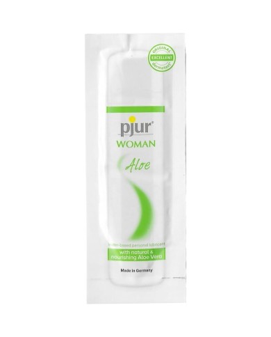 PJUR WOMAN ALOE LUBRICANTE BASE AGUA 2 ML PJUR WOMAN ALOE LUBRICANTE BASE AGUA 2 ML