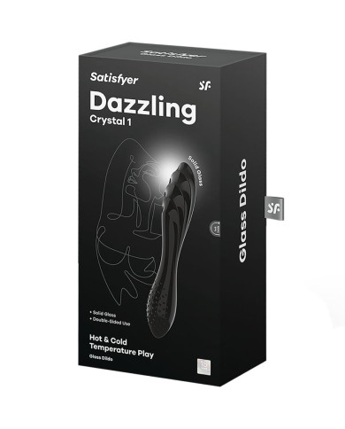 SATISFYER DAZZLING CRYSTAL NEGRO