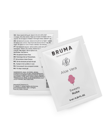 BRUMA 6 ML GEL DESLIZANTE CON ALOE VERA SABOR A NUBE BRUMA 6 ML GEL DESLIZANTE CON ALOE VERA SABOR A NUBE