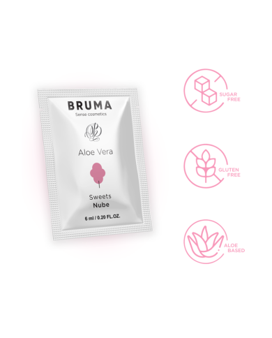BRUMA 6 ML GEL DESLIZANTE CON ALOE VERA SABOR A NUBE BRUMA 6 ML GEL DESLIZANTE CON ALOE VERA SABOR A NUBE