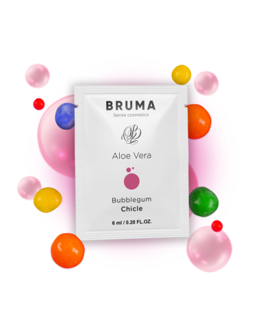 BRUMA 6 ML GEL DESLIZANTE CON ALOE VERA SABOR A CHICLE BRUMA 6 ML GEL DESLIZANTE CON ALOE VERA SABOR A CHICLE