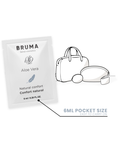 BRUMA 6 ML GEL DESLIZANTE CON ALOE VERA CONFORT NATURAL BRUMA 6 ML GEL DESLIZANTE CON ALOE VERA CONFORT NATURAL