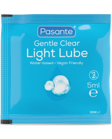 PASANTE LIGHT LUBRICANTE BASE AGUA 5 ML PASANTE LIGHT LUBRICANTE BASE AGUA 5 ML
