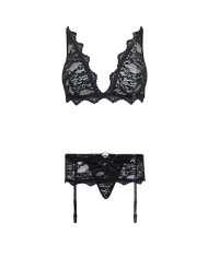 LIVCO CORSETTI FASHION BELITA LC 90231 SUJETADOR PANTY LIGUERO NEGRO L XL