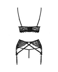 LIVCO CORSETTI FASHION MORIDAM LC 90552 SUJETADOR LIGUERO PANTY NEGRO L XL