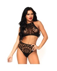 LEG AVENUE SET 2 PIEZAS TOP Y PANTIES S M