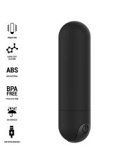 INTENSE KAREN MINI BALA VIBRADORA 10 MODOS RECARGABLE NEGRO