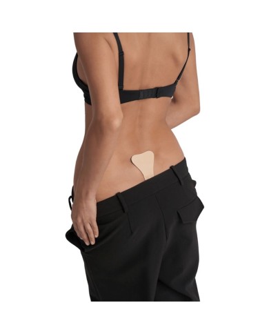 BYE BRA TANGA ADHESIVO BEIGE TALLA UNICA