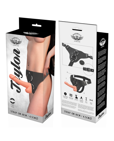 HARNESS ATTRACTION ARNES TAYLOR DELUXE 18 CM O 45 CM HARNESS ATTRACTION ARNES TAYLOR DELUXE 18 CM O 45 CM