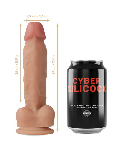 CYBER SILICOCK ARNES SILICONA LIQUIDA OLIVER 19 CM O 39 CM CYBER SILICOCK ARNES SILICONA LIQUIDA OLIVER 19 CM O 39 CM