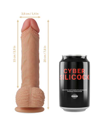 CYBER SILICOCK ARNES SILICONA LIQUIDA FREEMAN 20 CM O 38 CM CYBER SILICOCK ARNES SILICONA LIQUIDA FREEMAN 20 CM O 38 CM