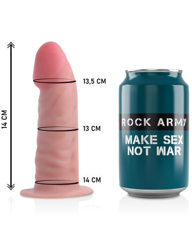ROCKARMY ARNES DUAL DENSITY TIGER DILDO REALISTA 14 CM O 446 CM ROCKARMY ARNES DUAL DENSITY TIGER DILDO REALISTA 14 CM O 446 CM