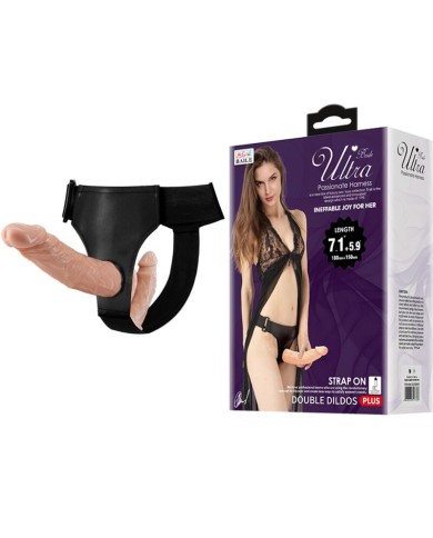 BAILE ULTRA PASSIONATE HARNESS DOBLES DILDOS CON ARNES