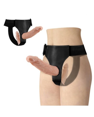 BAILE ULTRA PASSIONATE HARNESS DOBLES DILDOS CON ARNES