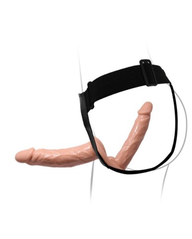 BAILE ULTRA PASSIONATE HARNESS DOBLES DILDOS CON ARNES